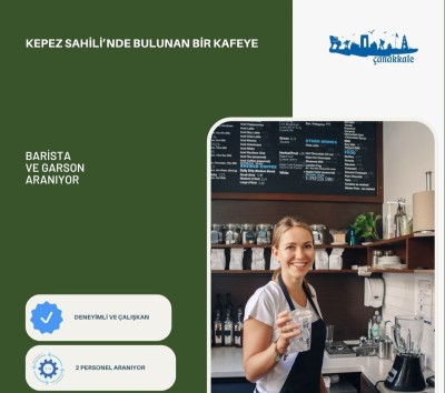 Barista ve Garson Aranıyor