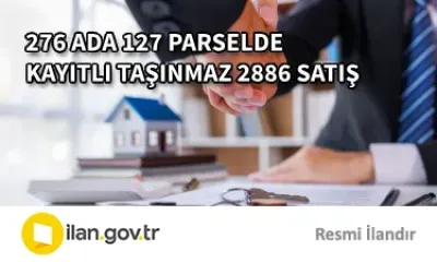 276  ADA 127  PARSELDE  KAYITLI TAŞINMAZ 2886 SATIŞ