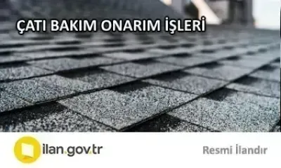 EZİNE 3'ÜNCÜ JANDARMA EĞİTİM TABUR KOMUTANLIĞI GİYİNDİRME DEPO BİNASI VE REVİR BİNASI ÇATI BAKIM ONARIM İŞLERİ